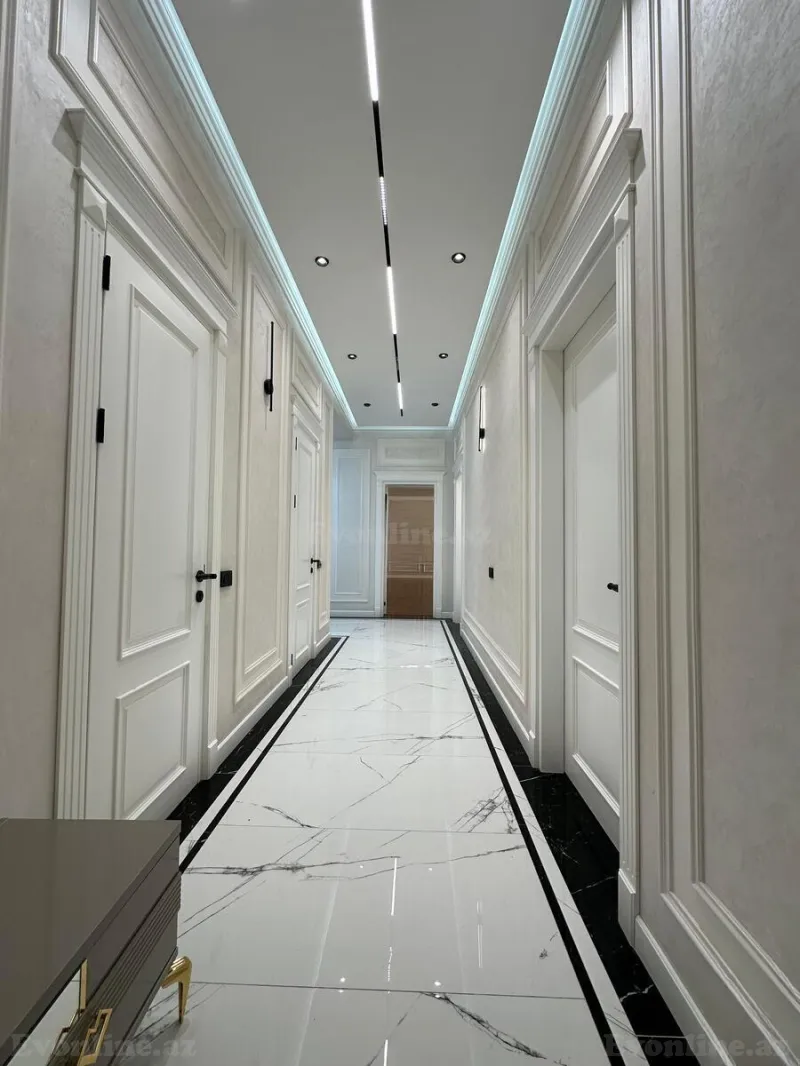 Kirayə verilir 3 otaqlı Mənzil Yeni tikili 165 m² Nizami m. - şəkil 2
