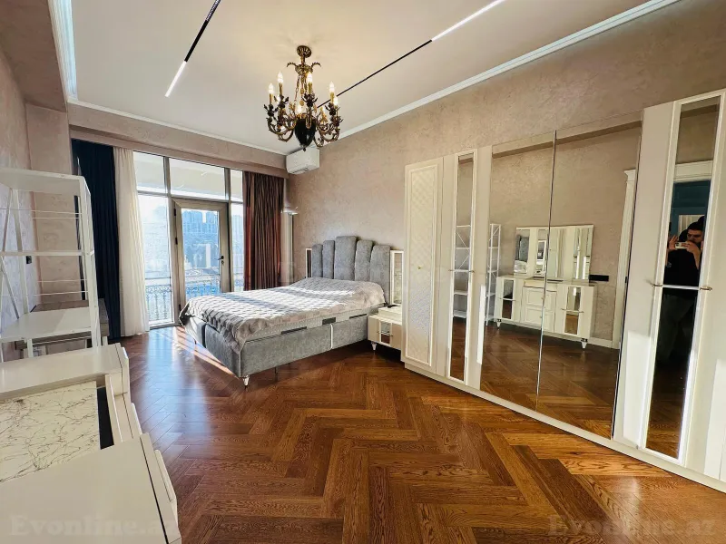 Kirayə verilir 3 otaqlı Mənzil Yeni tikili 165 m² Nizami m. - şəkil 6