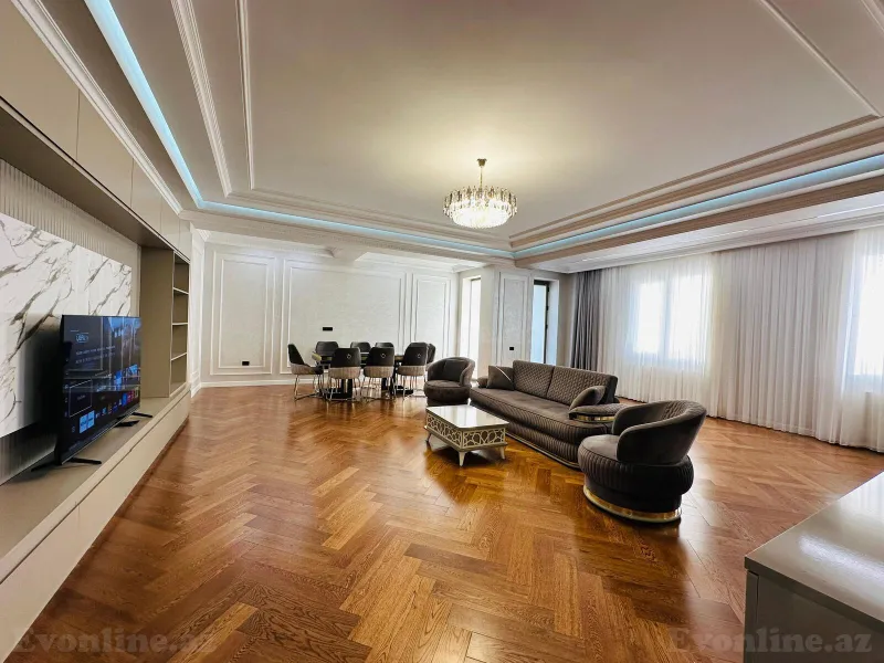 Kirayə verilir 3 otaqlı Mənzil Yeni tikili 165 m² Nizami m. - şəkil 14