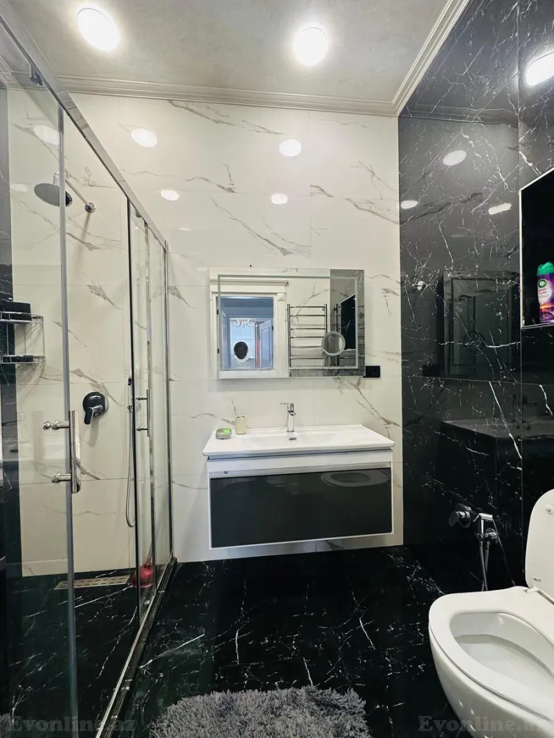 Kirayə verilir 3 otaqlı Mənzil Yeni tikili 165 m² Nizami m. - şəkil 15