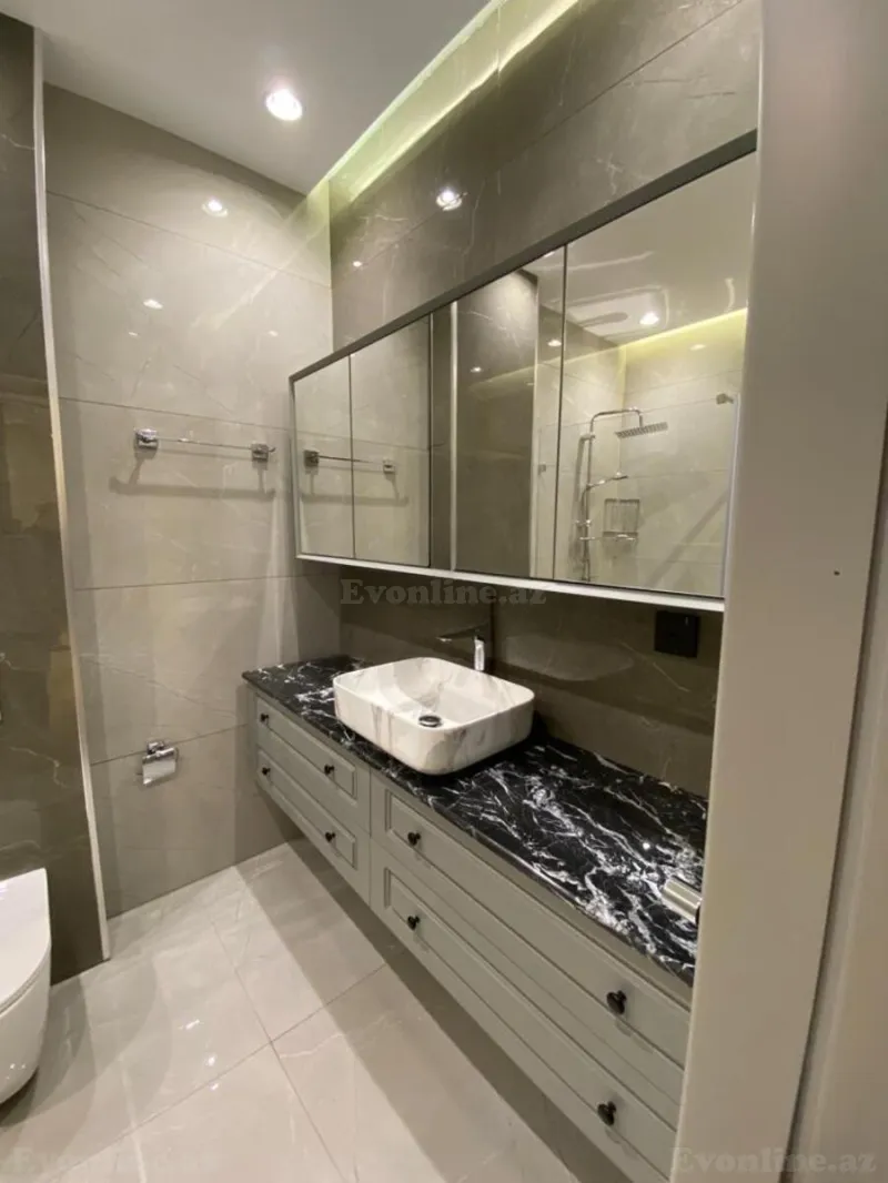 Kirayə verilir 3 otaqlı Mənzil Yeni tikili 110 m² 8 Noyabr m. - şəkil 17