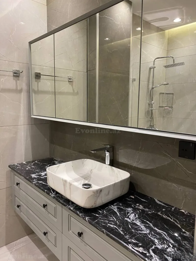Kirayə verilir 3 otaqlı Mənzil Yeni tikili 110 m² 8 Noyabr m. - şəkil 18