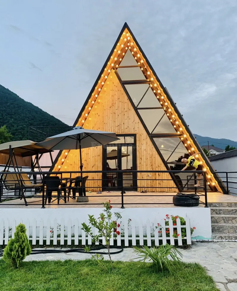 Kirayə verilir 4 otaqlı Həyət evi 120 m² Qəbələ