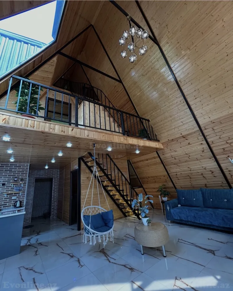Kirayə verilir 4 otaqlı Həyət evi 120 m² Qəbələ - şəkil 3