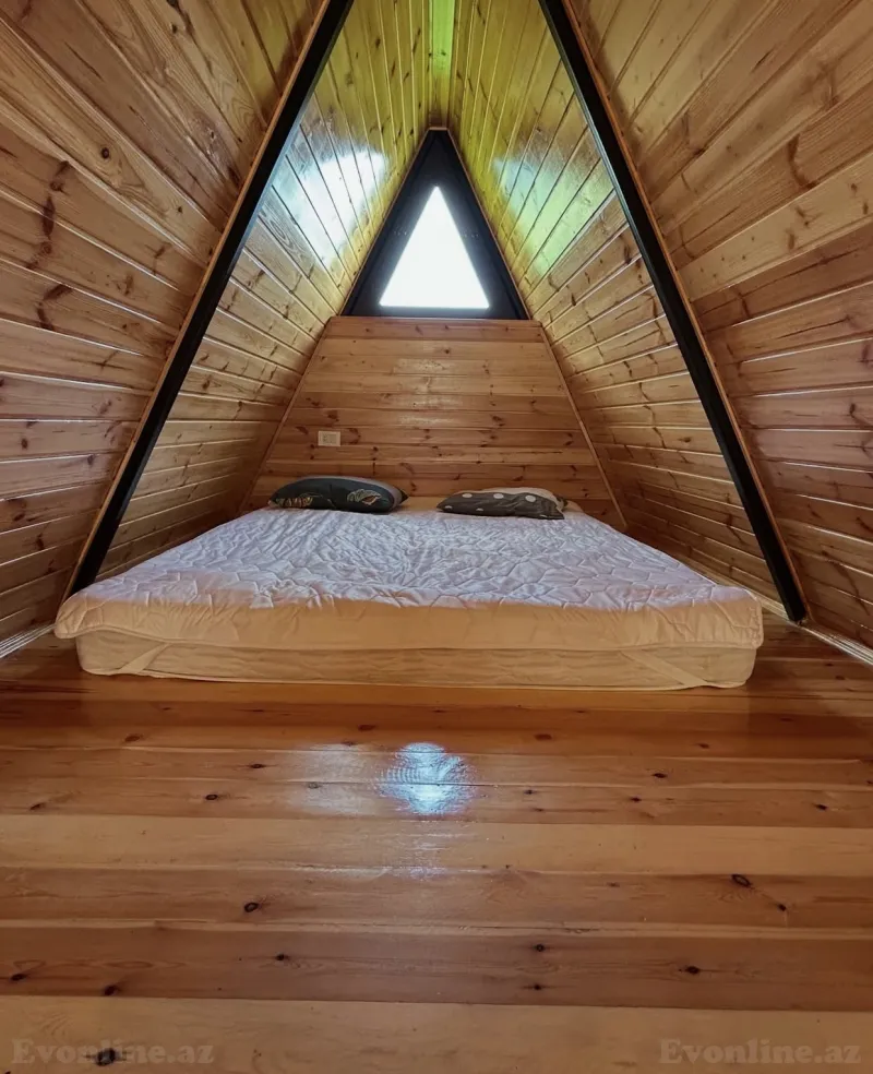 Kirayə verilir 4 otaqlı Həyət evi 120 m² Qəbələ - şəkil 9