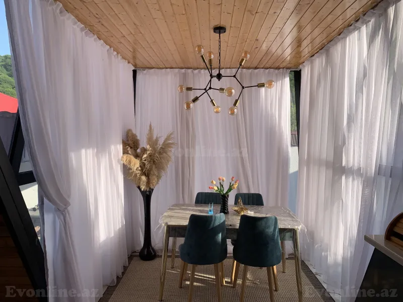 Kirayə verilir 4 otaqlı Həyət evi 120 m² Qəbələ - şəkil 18