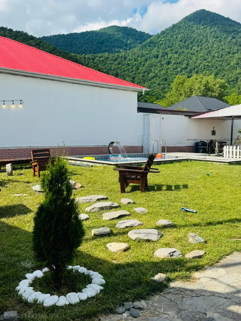 Kirayə verilir 4 otaqlı Həyət evi 120 m² Qəbələ - şəkil 21