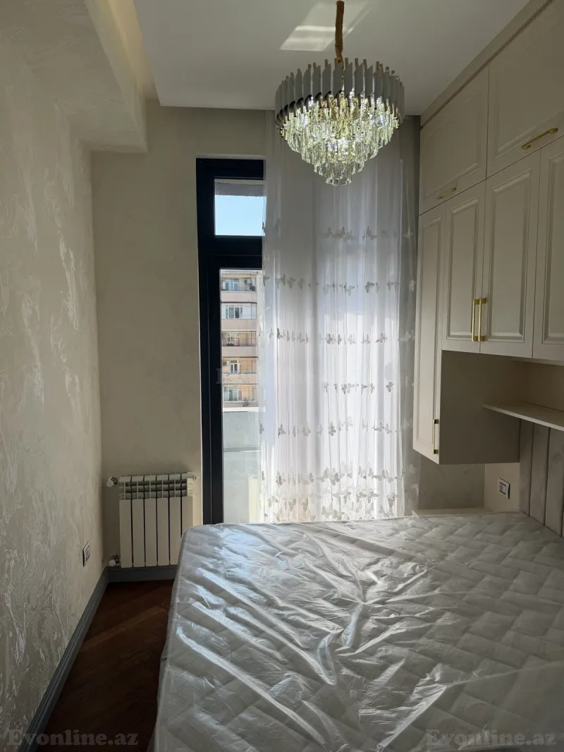 Kirayə verilir 3 otaqlı Mənzil Yeni tikili 75 m² Qara Qarayev m. - şəkil 7
