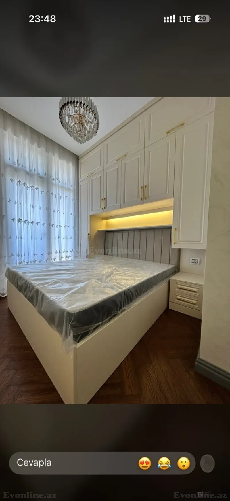 Kirayə verilir 3 otaqlı Mənzil Yeni tikili 75 m² Qara Qarayev m. - şəkil 13