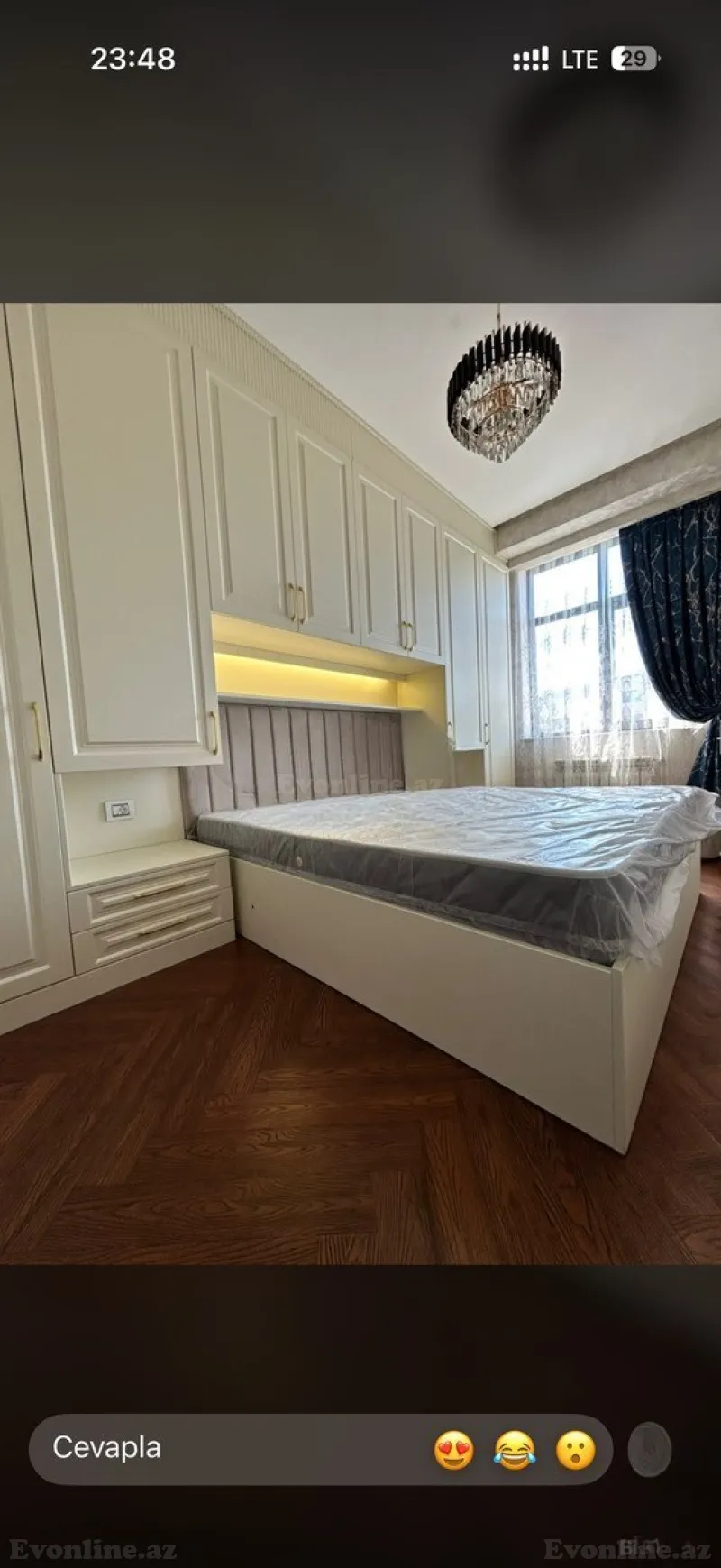 Kirayə verilir 3 otaqlı Mənzil Yeni tikili 75 m² Qara Qarayev m. - şəkil 14