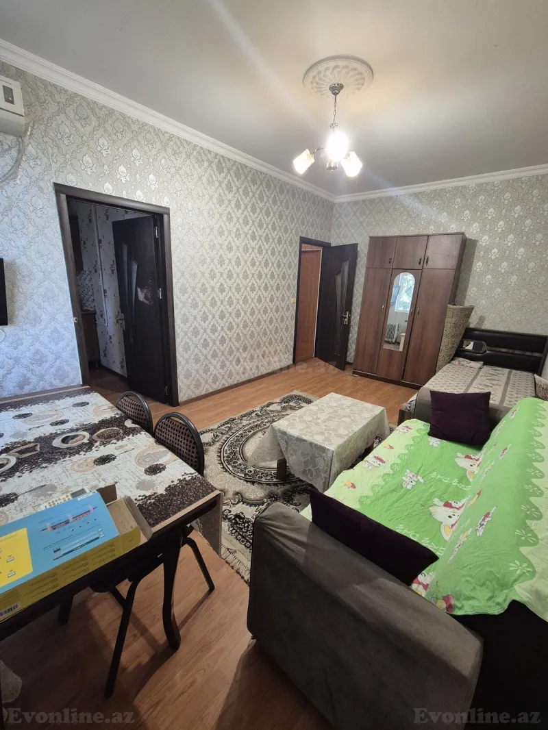 Kirayə verilir 1 otaqlı Mənzil Köhnə tikili 35 m² Memar Əcəmi m. - şəkil 2