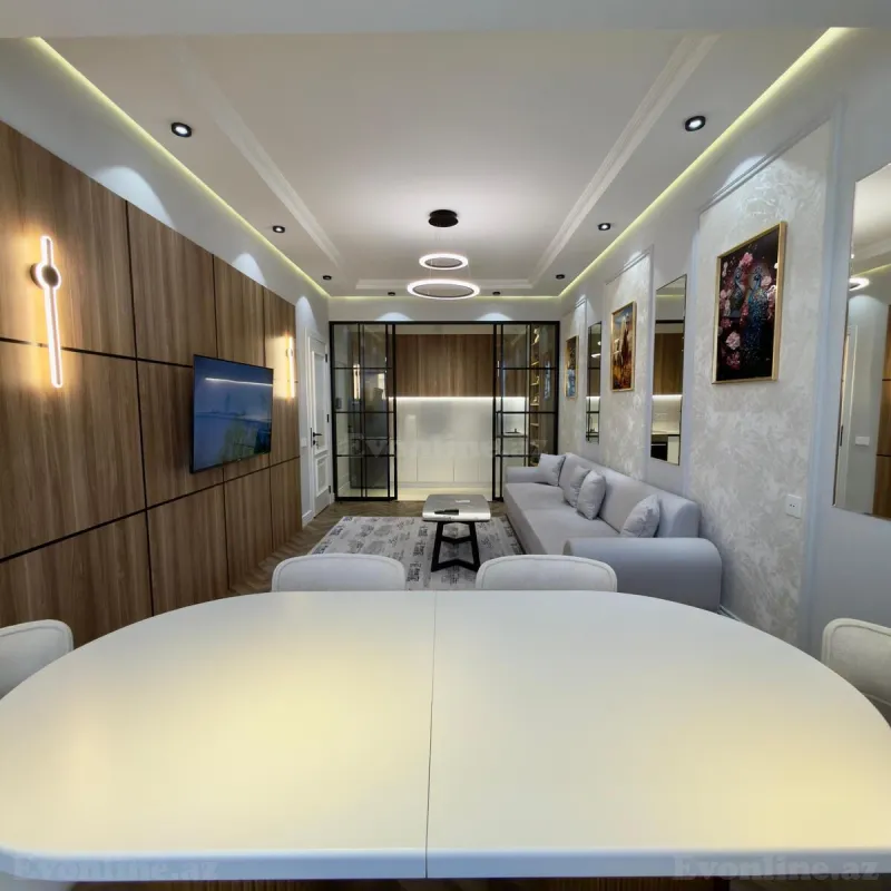 Satılır 2 otaqlı Mənzil Yeni tikili 67 m² Həzi Aslanov m. - şəkil 3