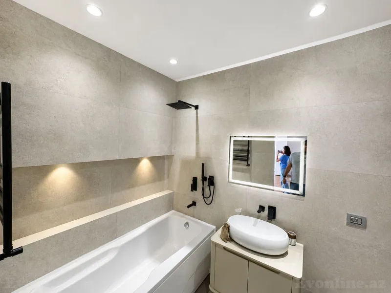 Satılır 2 otaqlı Mənzil Yeni tikili 85 m² Gənclik m. - şəkil 6