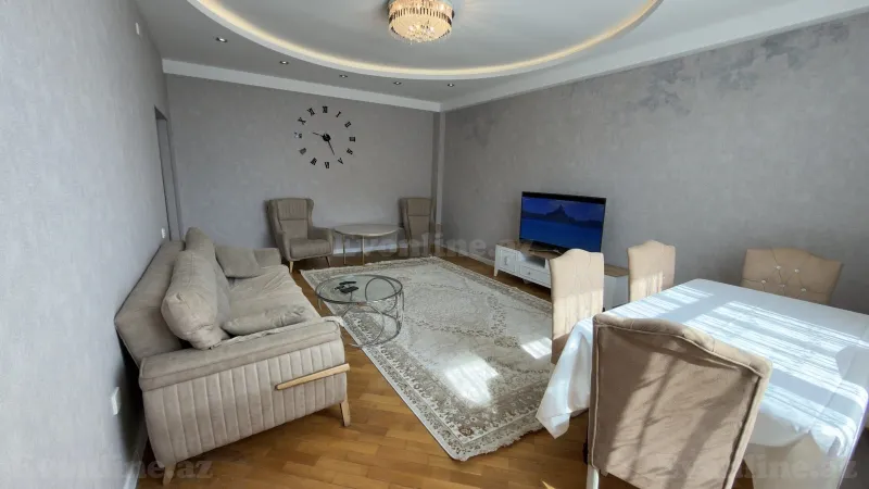 Kirayə verilir 3 otaqlı Mənzil Yeni tikili 94 m² İnşaatçılar m. - şəkil 3