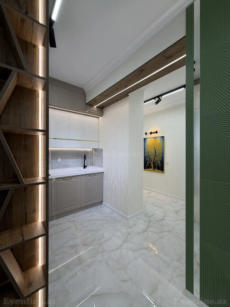 Satılır 3 otaqlı Mənzil Yeni tikili 75 m² Həzi Aslanov m. - şəkil 2
