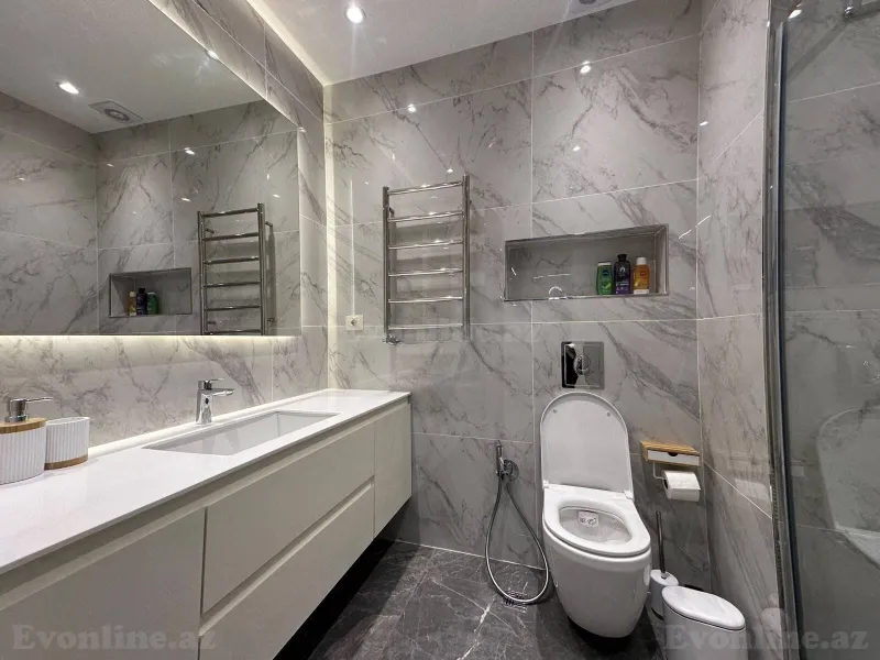Satılır 3 otaqlı Mənzil Yeni tikili 155 m² Bakmil m. - şəkil 25