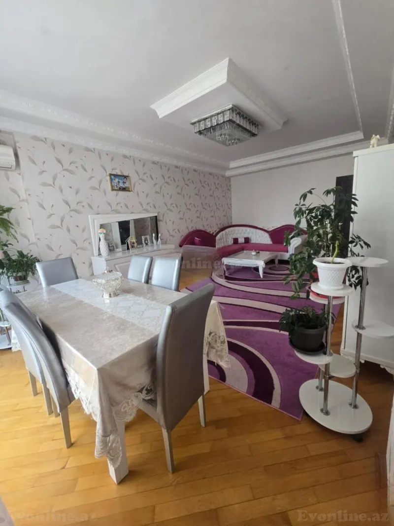 Satılır 3 otaqlı Mənzil Yeni tikili 126 m² Nəriman Nərimanov m. - şəkil 2
