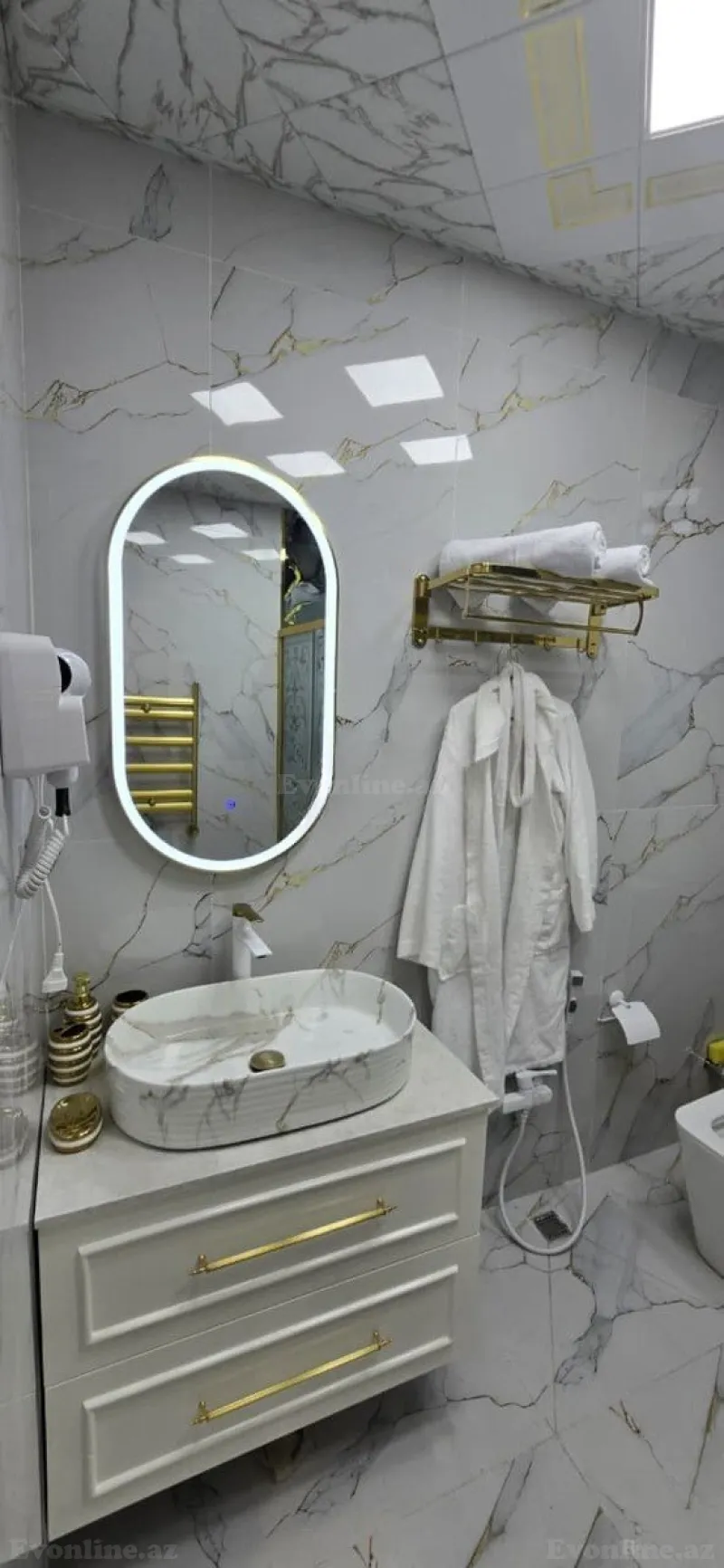 Kirayə verilir 6 otaqlı Həyət evi 335 m² Qəbələ - şəkil 17