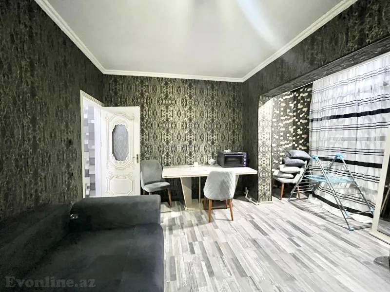 Satılır 2 otaqlı Mənzil Köhnə tikili 45 m² Həzi Aslanov m. - şəkil 2