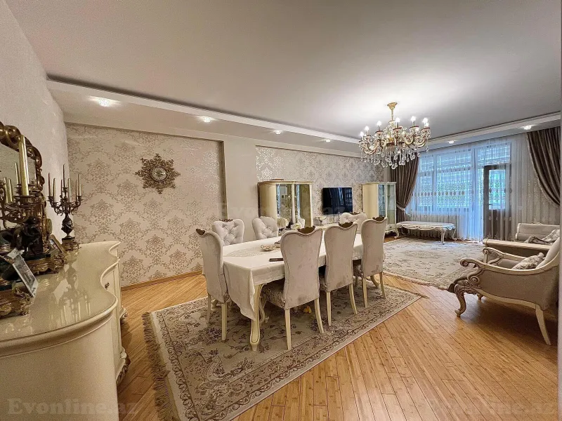 Satılır 4 otaqlı Mənzil Yeni tikili 190 m² Nəsimi r. - şəkil 3