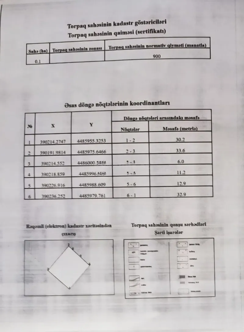 Satılır Torpaq 10 sot Saray - şəkil 12