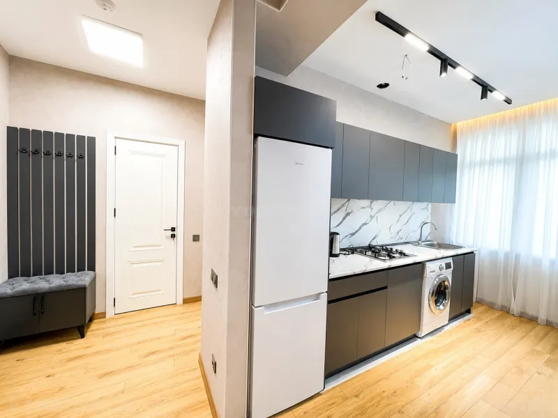 Kirayə verilir 2 otaqlı Mənzil Yeni tikili 56 m² İnşaatçılar m. - şəkil 2