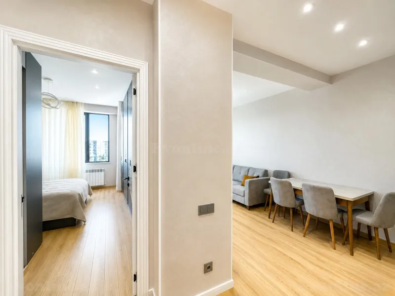 Kirayə verilir 2 otaqlı Mənzil Yeni tikili 56 m² İnşaatçılar m. - şəkil 6