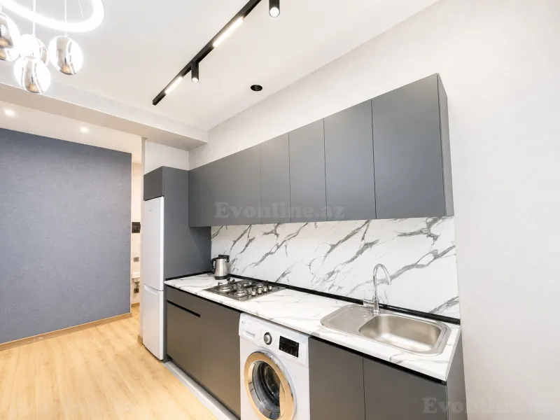 Kirayə verilir 2 otaqlı Mənzil Yeni tikili 56 m² İnşaatçılar m. - şəkil 13