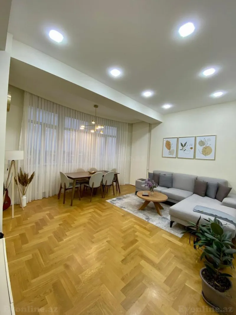 Kirayə verilir 3 otaqlı Mənzil Yeni tikili 100 m² Nərimanov r. - şəkil 4