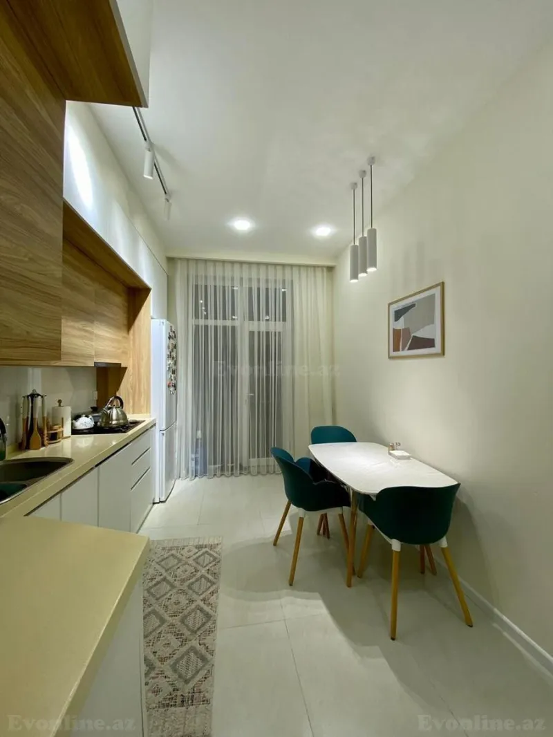 Kirayə verilir 3 otaqlı Mənzil Yeni tikili 100 m² Nərimanov r. - şəkil 6
