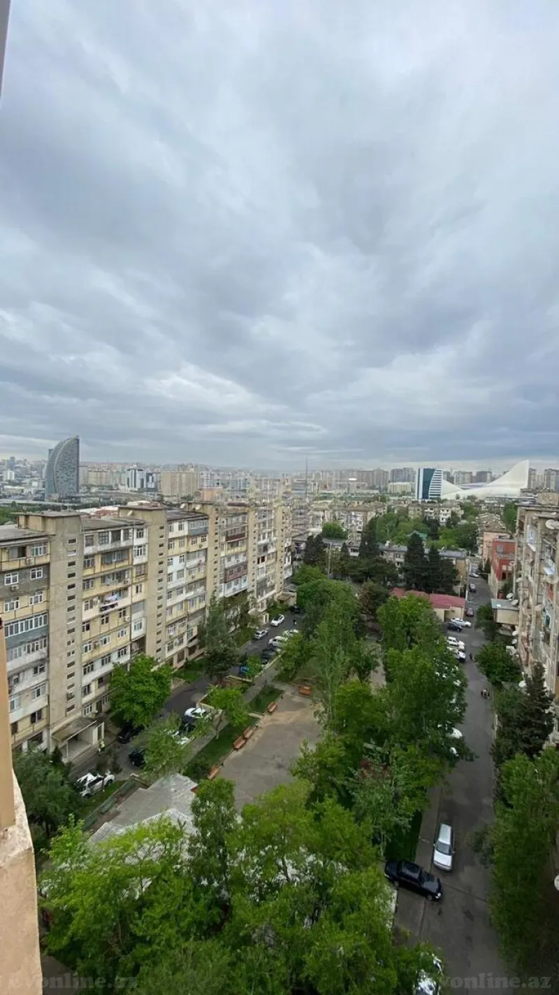 Kirayə verilir 3 otaqlı Mənzil Yeni tikili 100 m² Nərimanov r. - şəkil 17