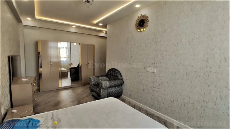 Kirayə verilir 3 otaqlı Mənzil Yeni tikili 90 m² Nəsimi r. - şəkil 5