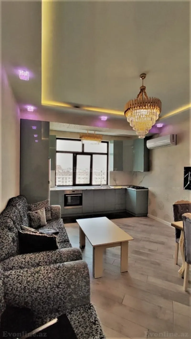 Kirayə verilir 3 otaqlı Mənzil Yeni tikili 90 m² Nəsimi r. - şəkil 15