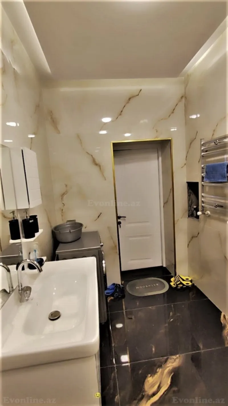 Kirayə verilir 3 otaqlı Mənzil Yeni tikili 90 m² Nəsimi r. - şəkil 18
