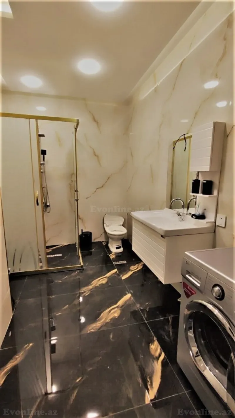 Kirayə verilir 3 otaqlı Mənzil Yeni tikili 90 m² Nəsimi r. - şəkil 22