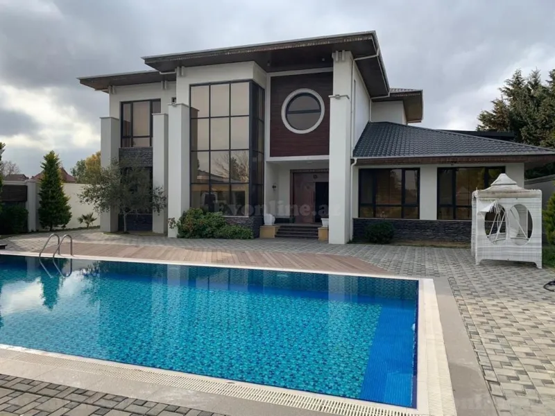 5 otaqlı Həyət evi 450 m² Şağan Kirayə verilir