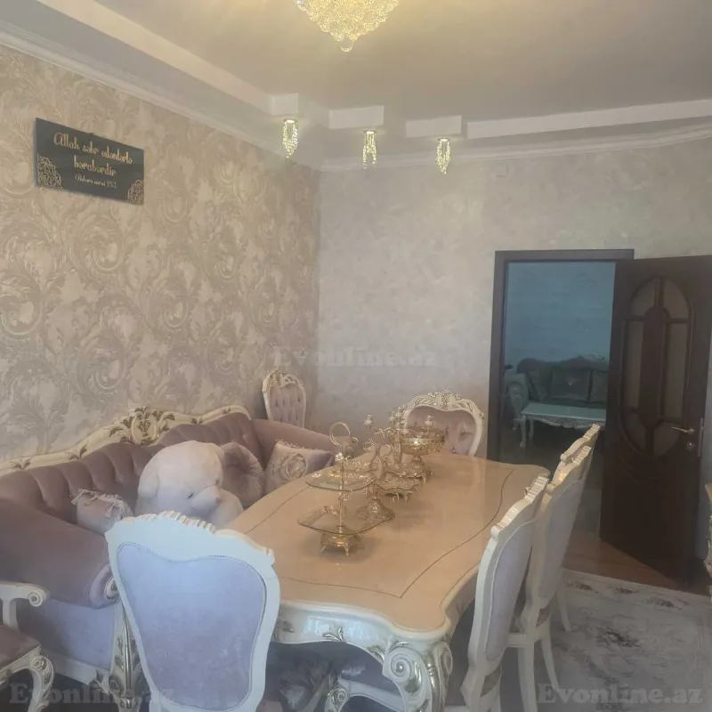 Satılır 3 otaqlı Mənzil Yeni tikili 110 m² Qara Qarayev m. - şəkil 2