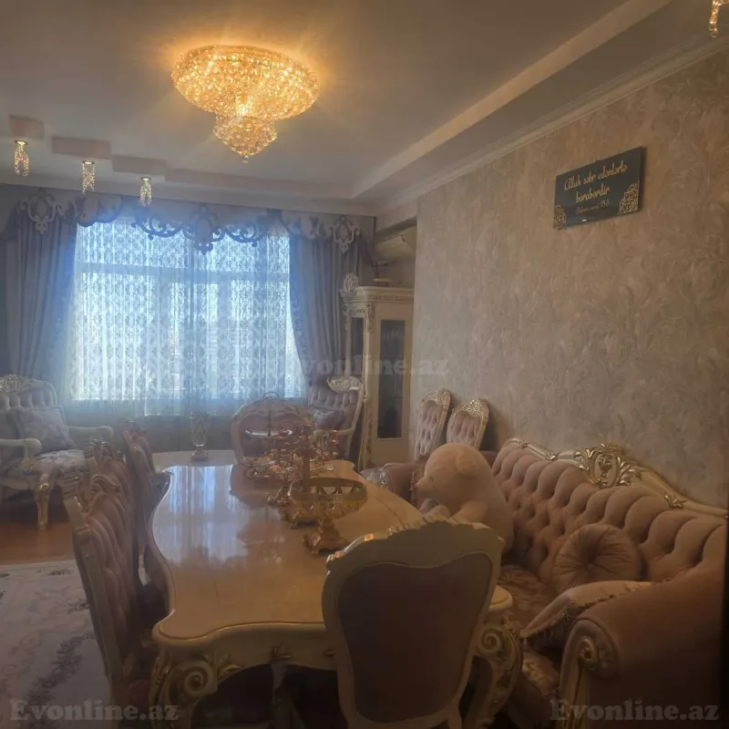 Satılır 3 otaqlı Mənzil Yeni tikili 110 m² Qara Qarayev m. - şəkil 3