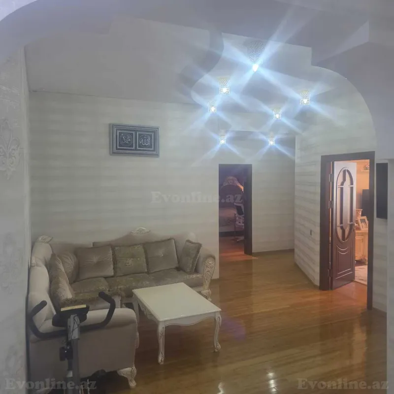 Satılır 3 otaqlı Mənzil Yeni tikili 110 m² Qara Qarayev m. - şəkil 4