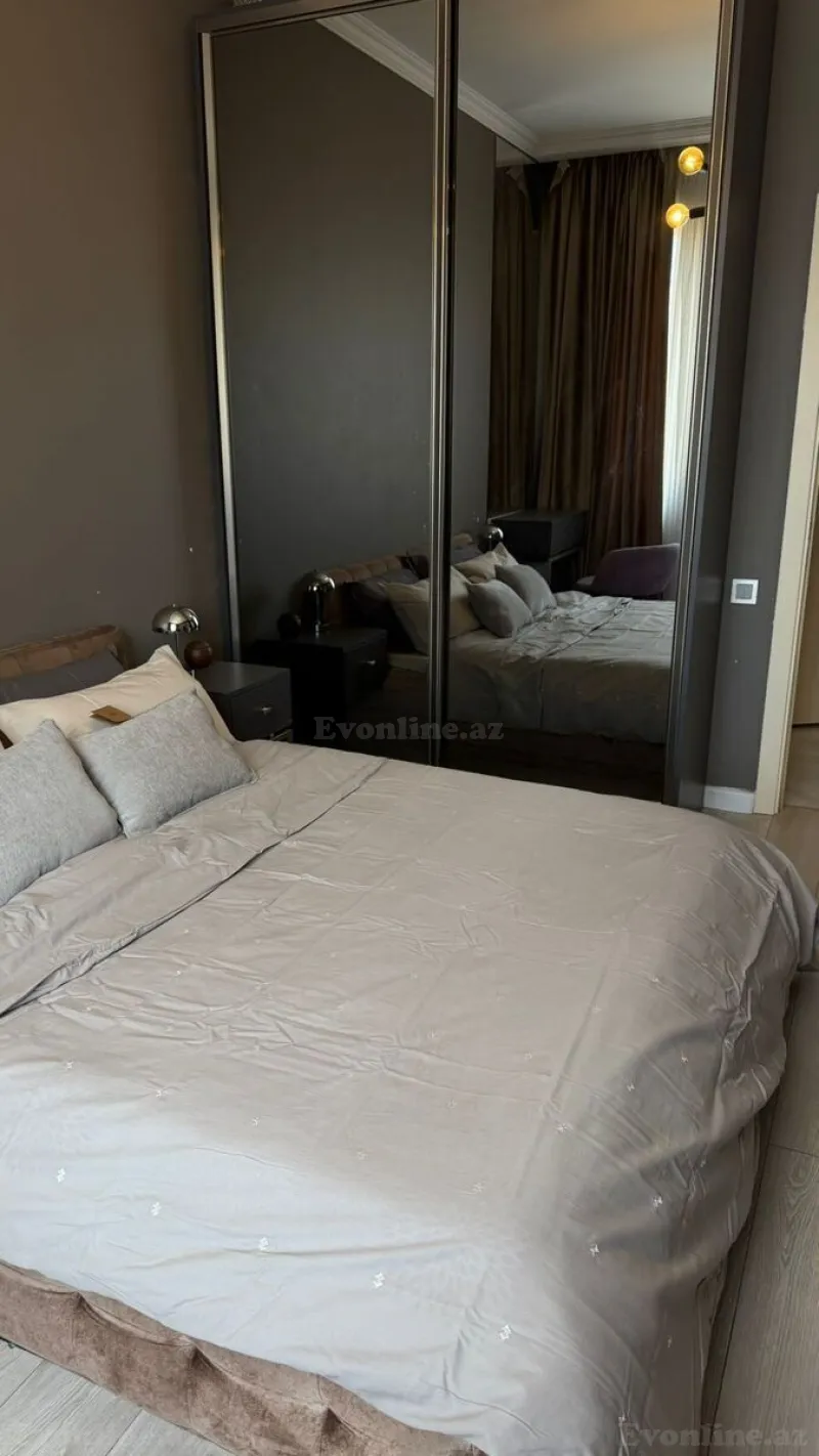 Kirayə verilir 2 otaqlı Mənzil Yeni tikili 60 m² Bayıl - şəkil 2