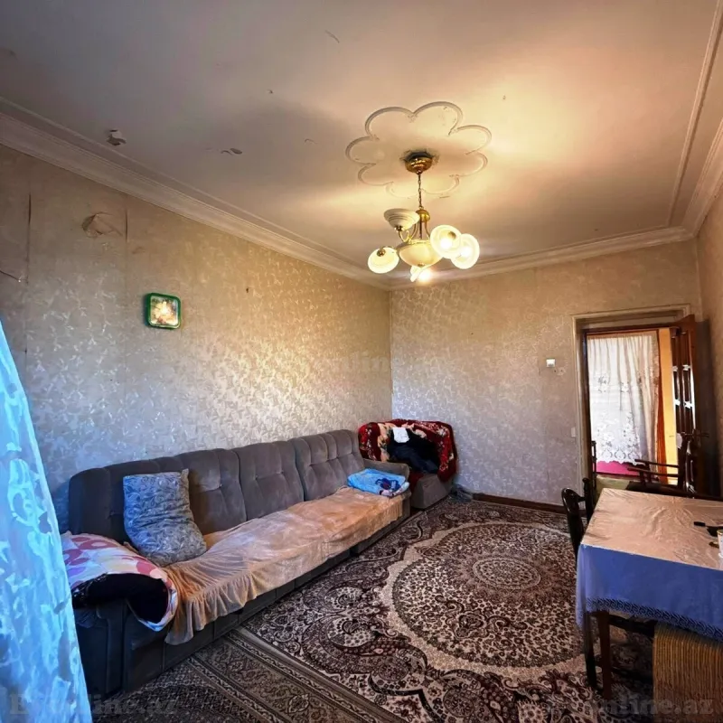 Satılır 2 otaqlı Mənzil Köhnə tikili 57 m² Yasamal r. - şəkil 4