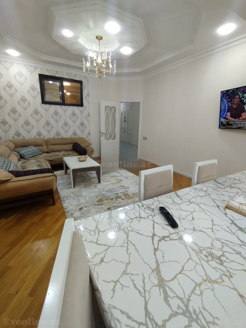 Satılır 3 otaqlı Mənzil Yeni tikili 101 m² Memar Əcəmi m. - şəkil 13