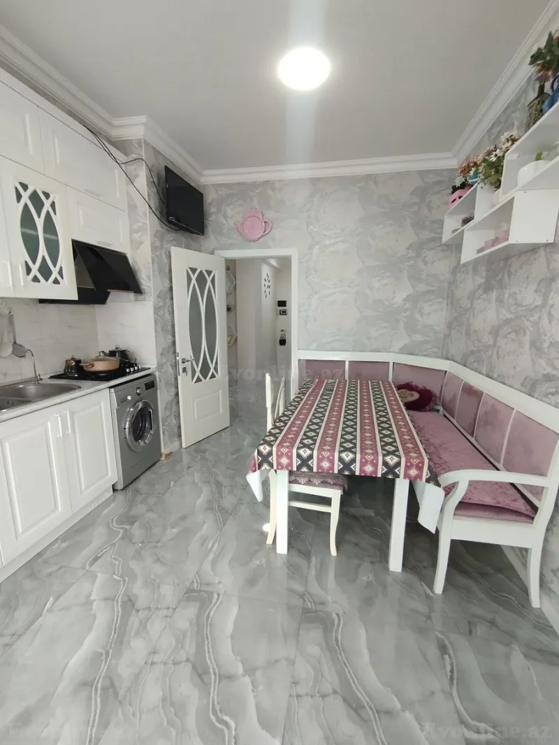 Satılır 3 otaqlı Mənzil Yeni tikili 101 m² Memar Əcəmi m. - şəkil 21