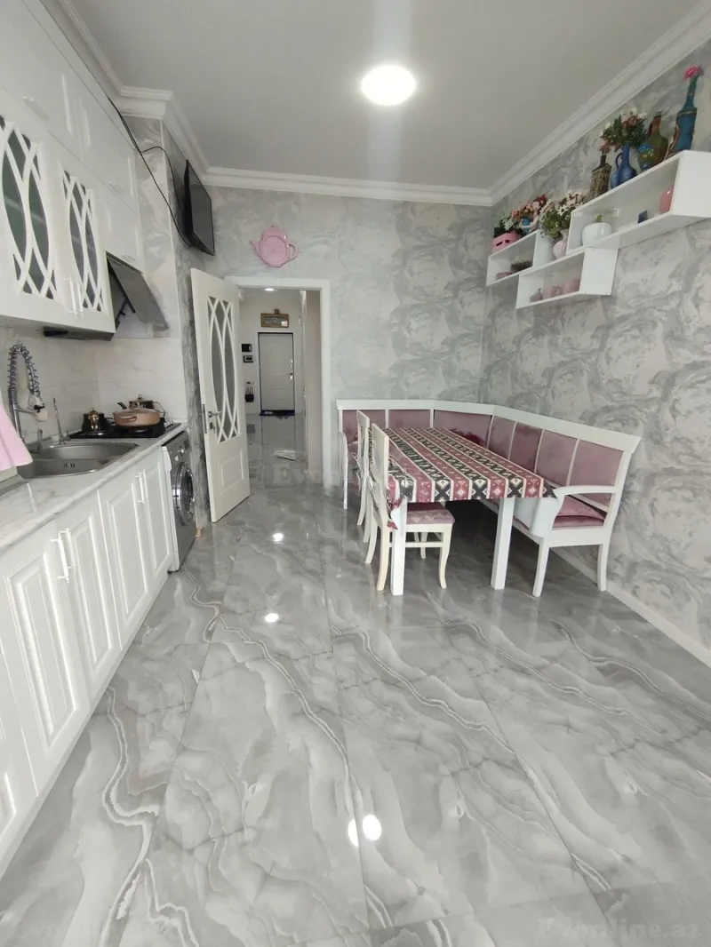 Satılır 3 otaqlı Mənzil Yeni tikili 101 m² Memar Əcəmi m. - şəkil 23