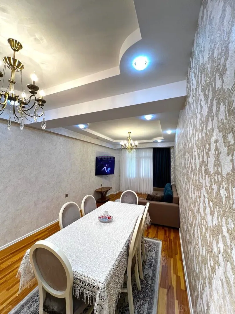 Satılır 3 otaqlı Mənzil Yeni tikili 120 m² Həzi Aslanov m. - şəkil 2