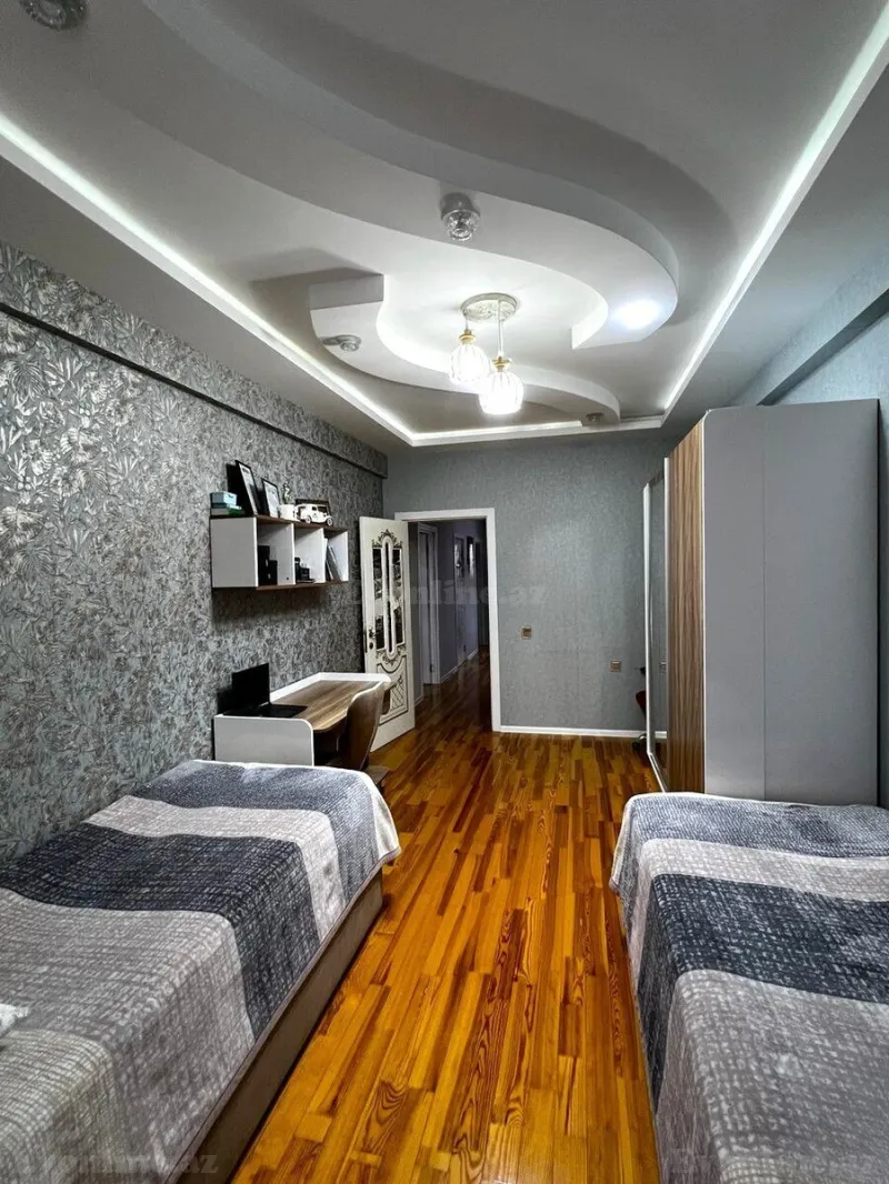 Satılır 3 otaqlı Mənzil Yeni tikili 120 m² Həzi Aslanov m. - şəkil 9