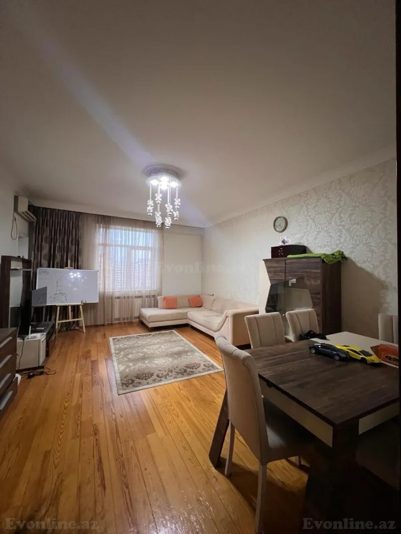 Satılır 3 otaqlı Mənzil Yeni tikili 120 m² Həzi Aslanov m. - şəkil 2
