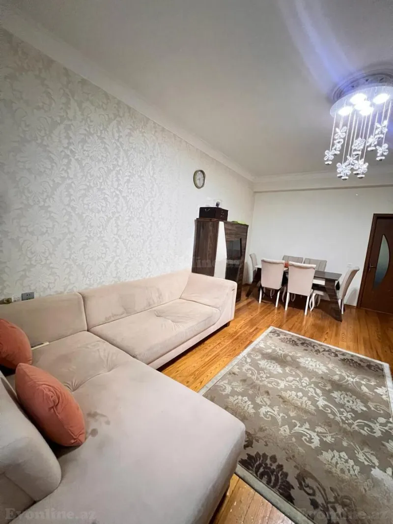 Satılır 3 otaqlı Mənzil Yeni tikili 120 m² Həzi Aslanov m. - şəkil 3