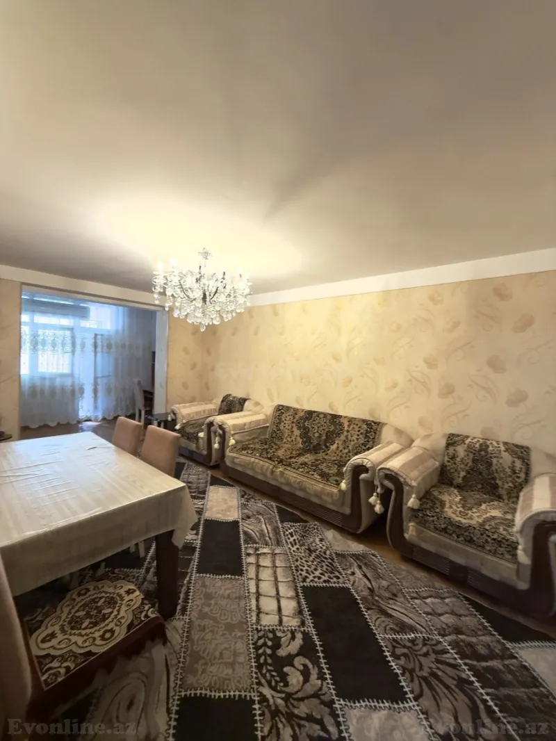 Kirayə verilir 4 otaqlı Mənzil Köhnə tikili 90 m² İnşaatçılar m. - şəkil 3
