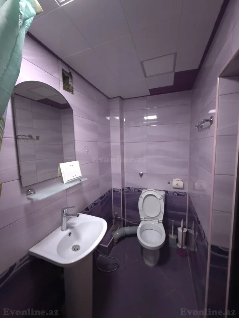 Kirayə verilir 4 otaqlı Mənzil Köhnə tikili 90 m² İnşaatçılar m. - şəkil 13